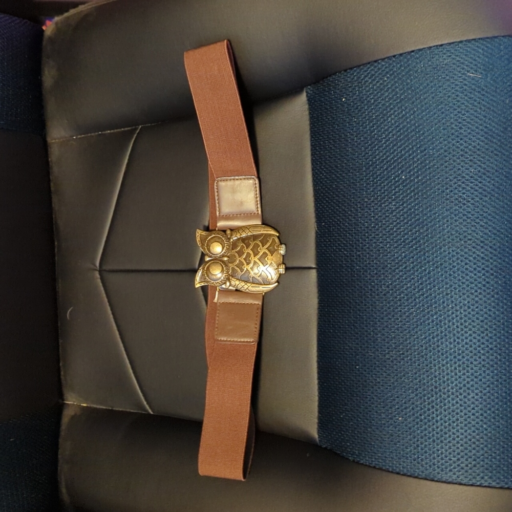 Women Owl streatch belt